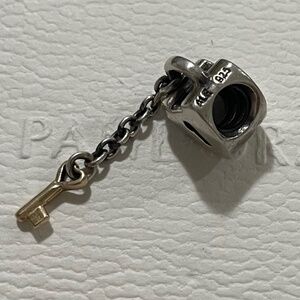 Key To My Heart Charm with 14K Gold